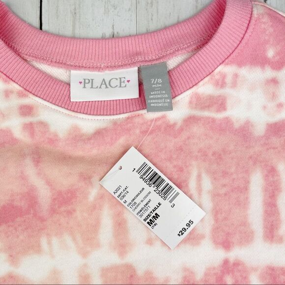 CHILDREN’S PLACE Fleece Tie Dye Sweatshirt - Picture 8 of 11